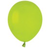 Lateksowe zielone Balony A50 - klasyczne, 5" - 13 cm. 100 szt.
