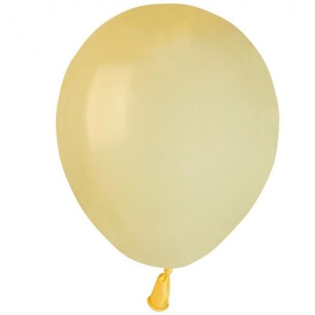 Lateksowe żołte Balony A50 - klasyczne, 5" - 13 cm. 100 szt.