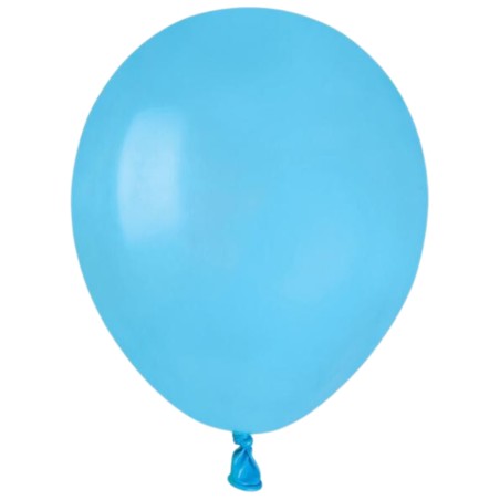 Balony niebieskie Balony A50 - klasyczne, 5" - 13 cm. 100 szt.