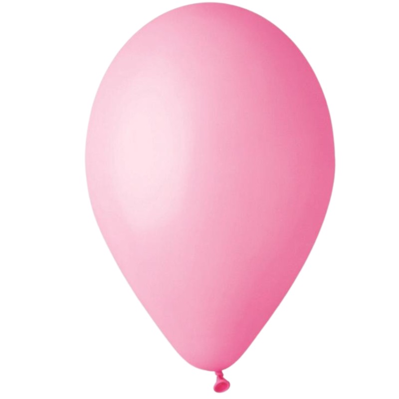 Lateksowe różowe Balony A80 - klasyczne, 8" - 21 cm. 100 szt.