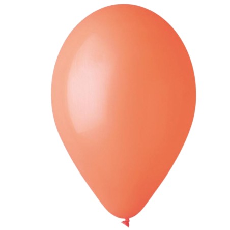 Lateksowe pomarańczowe Balony A80 - klasyczne, 8" - 21 cm. 100 szt.
