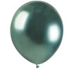 Lateksowe zielone Balony AB50 shiny - klasyczne, 5" - 13 cm. 100 szt.