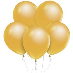 Lateksowe złote balony...