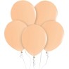 Lateksowe pomarańczowe balony pastelowe 12" - 30 cm. 10 szt.