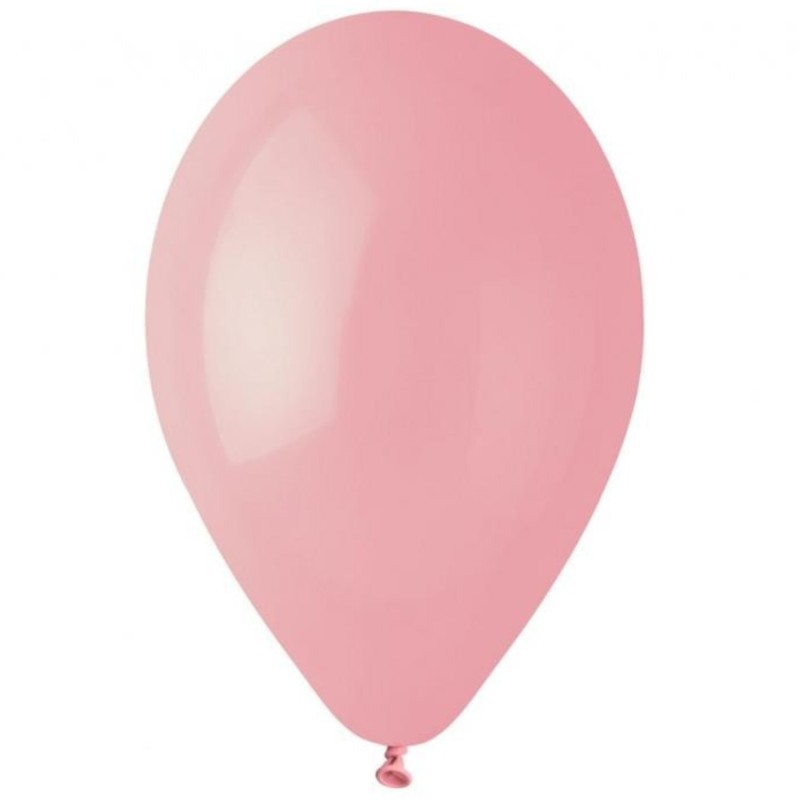 Lateksowe różowe Balony G90 pastel - klasyczne, 10" - 25 cm. 100 szt.
