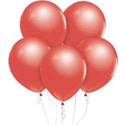 Lateksowe czerwone balony...