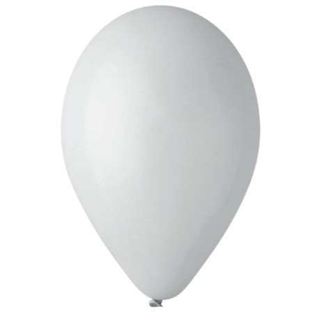 Lateksowe szare Balony G90 pastel - klasyczne, 10" - 25 cm. 100 szt.