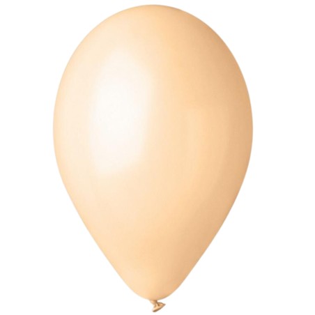 Lateksowe kremowe Balony G90 pastel - klasyczne, 10" - 25 cm. 100 szt.