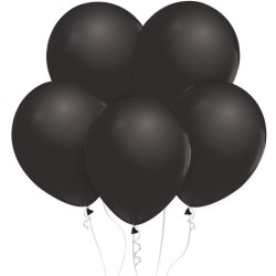 Lateksowe czarne balony...