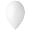 Lateksowe białe Balony G90 pastel - klasyczne, 10" - 25 cm. 500 szt.