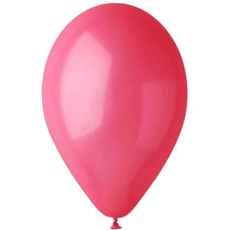 Lateksowe czerwone Balony G90 pastel - klasyczne, 10" - 25 cm. 100 szt.