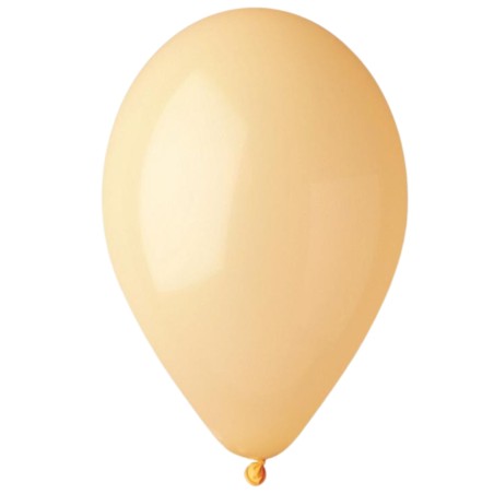 Lateksowe żółte Balony G90 pastel - klasyczne, 10" - 25 cm. 100 szt.