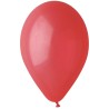 Lateksowe czerwone Balony G90 pastel - klasyczne, 10" - 25 cm. 100 szt.