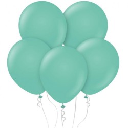 Lateksowe zielone balony...