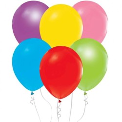 Lateksowe kolorowe balony...