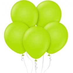 Lateksowe zielone balony...