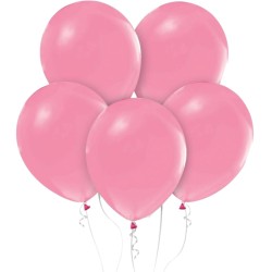 Lateksowe różowe balony...