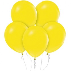 Lateksowe żółte balony...