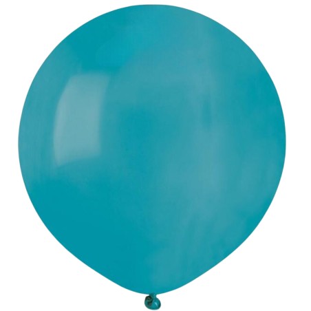 Lateksowe niebieskie Balony G150 pastel - okrągłe, 19" - 48 cm. 50 szt.