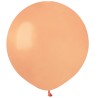 Lateksowe pomarańczowe Balony G150 pastel - okrągłe, 19" - 48 cm. 50 szt.