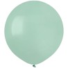Lateksowe zielone Balony G150 pastel - okrągłe, 19" - 48 cm. 50 szt.