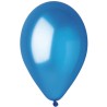 Lateksowe niebieskie balony metalic GM90 10" - 26 cm. 100 szt.