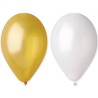 Lateksowe perłowo/złote balony metalic GM90 10" - 26 cm. 50 szt.