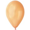 Lateksowe pomarańczowe balony metalic GM90 10" - 26 cm. 100 szt.