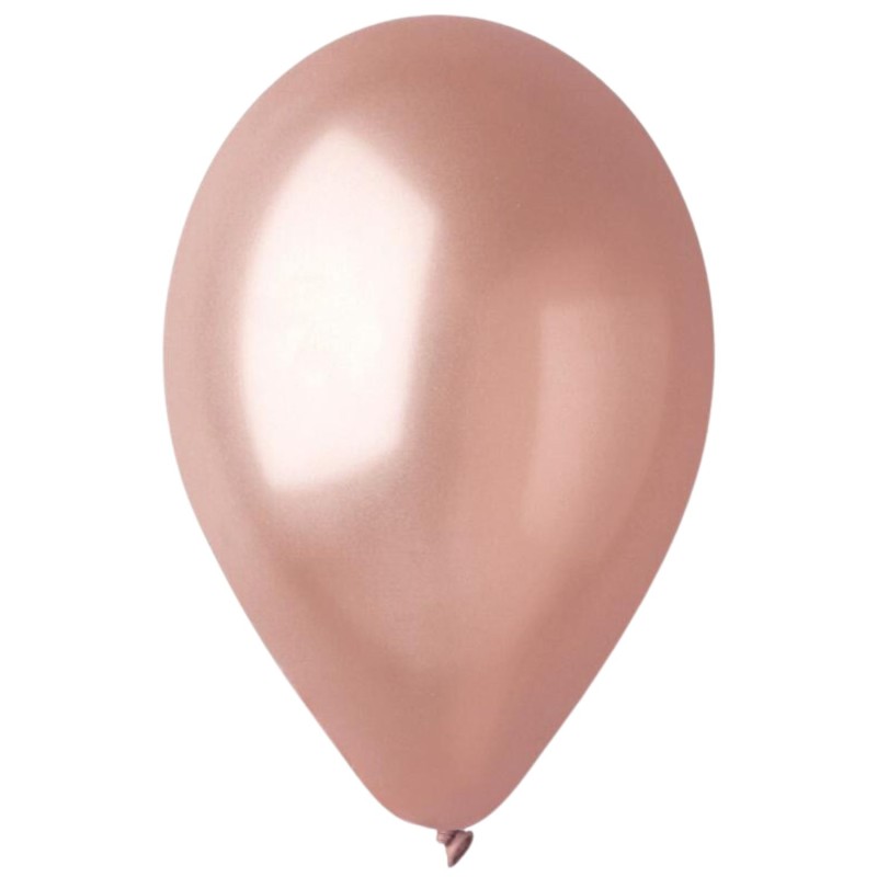 Lateksowe różowe balony metalic GM90 10" - 26 cm. 100 szt.