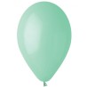 Lateksowe zielone Balony G120 pastel - klasyczne, 13" - 33 cm. 50 szt.