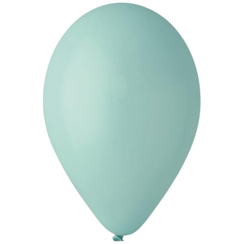 Lateksowe zielone Balony G120 pastel - klasyczne, 13" - 33 cm. 50 szt.
