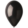 Lateksowe czarne Balony G120 pastel - klasyczne, 13" - 33 cm. 50 szt.