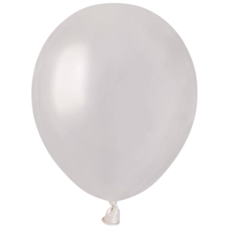Lateksowe okrągłe Balony AM50 metal 5" - perłowe 28/ 100 szt.