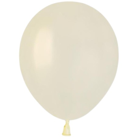 Lateksowe beżowe balony metalic AM50 5" - 13 cm. 100 szt.