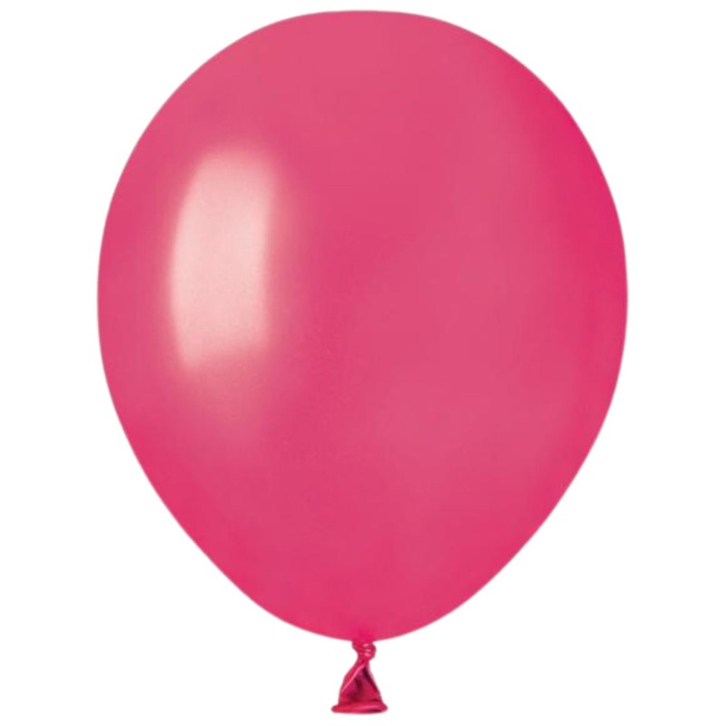Lateksowe różowe balony metalic AM50 5" - 13 cm. 100 szt.