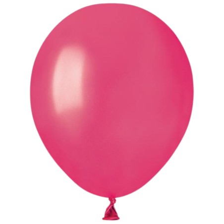 Lateksowe różowe balony metalic AM50 5" - 13 cm. 100 szt.
