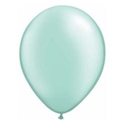 Foliowy balon metal zielony, 11"- 28 cm / 25 szt.