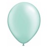 Foliowy balon metal zielony, 11"- 28 cm / 25 szt.