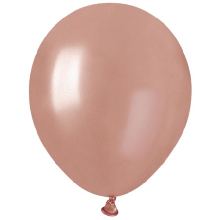 Lateksowe różowe balony metalic AM50 5" - 13 cm. 100 szt.