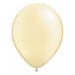 Foliowy balon metal beżowy, 11"- 28 cm / 25 szt.