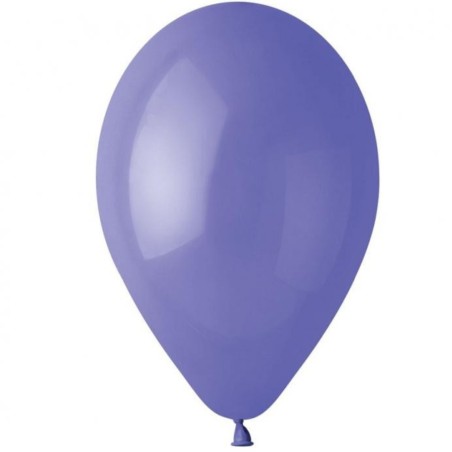 Lateksowe niebieski Balony G110 pastel - klasyczne, 12" - 30 cm. 100 szt.
