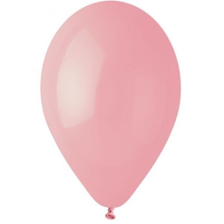 Lateksowe różowe Balony G110 pastel 1- klasyczne, 12" - 30 cm. 100 szt.