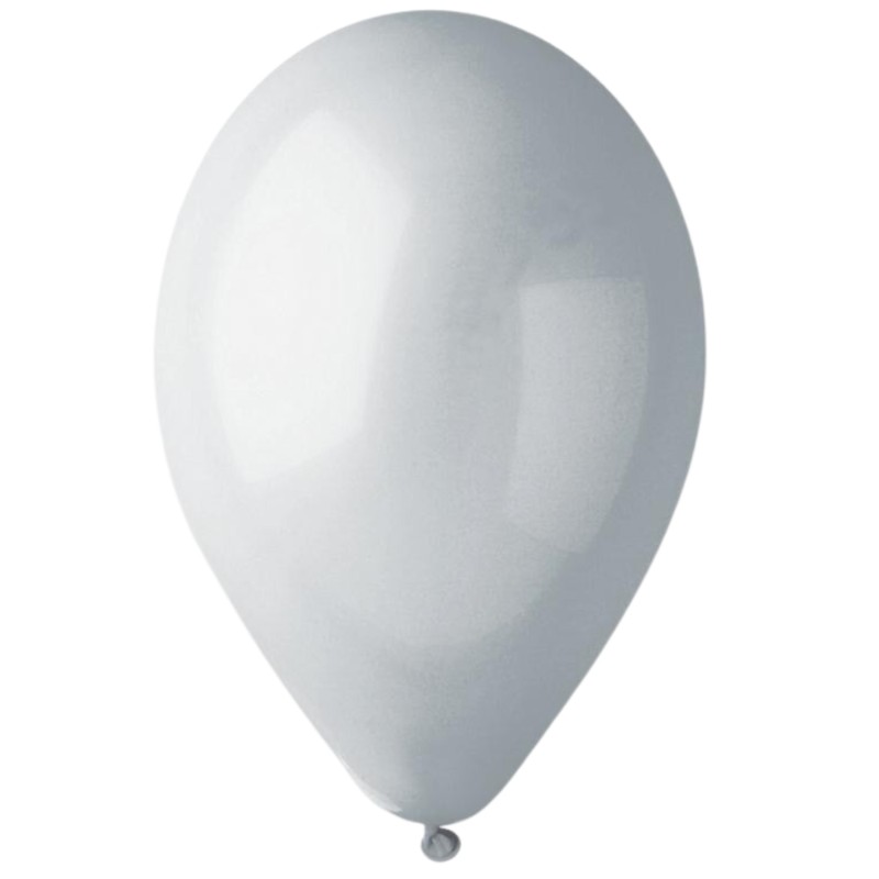BLateksowe szare balony G110 pastel - klasyczne, 12" - 30 cm. 100 szt.