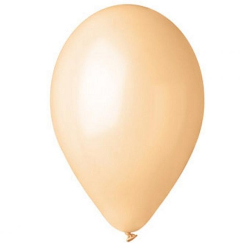 Lateksowe cieliste Balony G110 pastel - klasyczne, 12" - 30 cm. 100 szt.