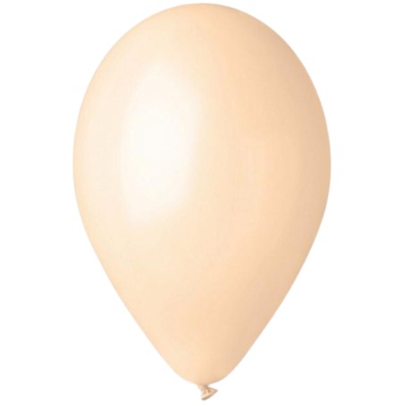 Lateksowe beżowe Balony G110 pastel - klasyczne, 12" - 30 cm. 100 szt.