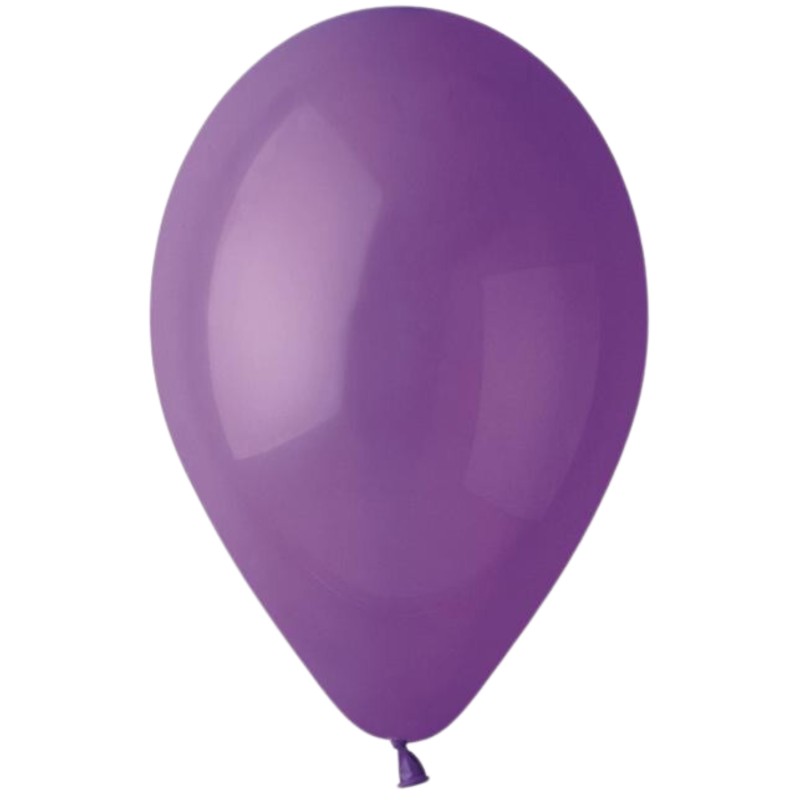 Lateksowe fioletowe Balony G110 pastel - klasyczne, 12" - 30 cm. 100 szt.