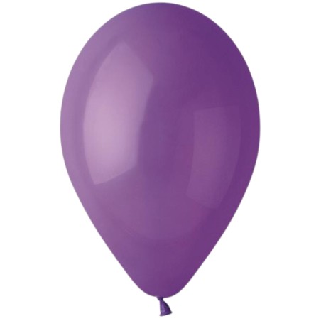 Lateksowe fioletowe Balony G110 pastel - klasyczne, 12" - 30 cm. 100 szt.