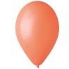 Lateksowe pomarańczowe Balony G110 pastel - klasyczne, 12" - 30 cm. 100 szt.