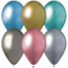 Lateksowe wielokolorowe Balony GB120 shiny - klasyczne, 13" - 33 cm. 50 szt.
