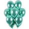 Lateksowe zielone Balony GB120 shiny - klasyczne, 13" - 33 cm. 50 szt.